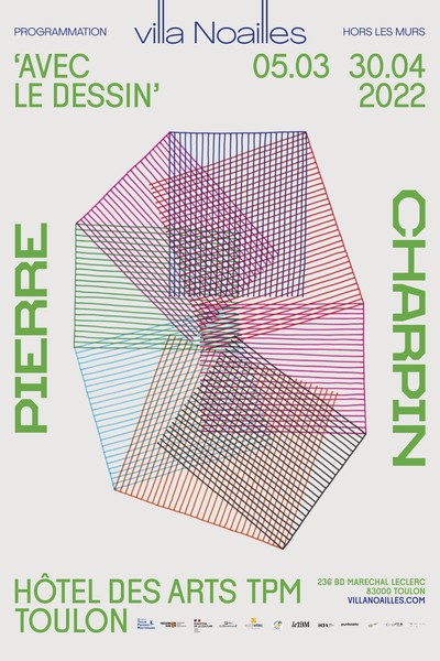 Pierre Charpin, avec le dessin - © Villa Noailles Hyères