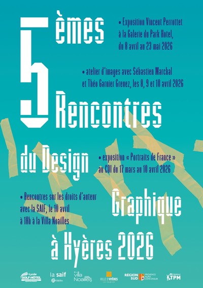 La SAIF : droits d’auteur et rémunérations des auteur.ices − 5ᵉ Rencontres du Design Graphique à Hyères 2026 - © Villa Noailles Hyères